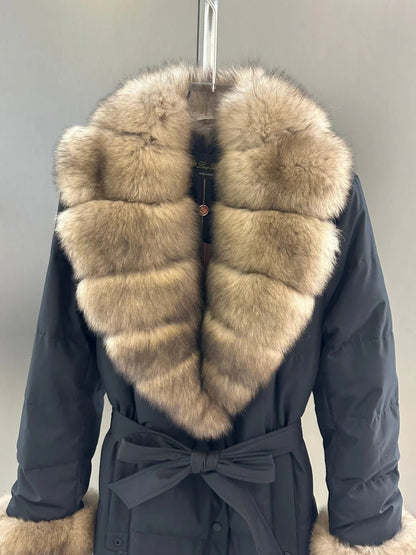 MAX MARA 25S LONG GOOSE DOWN COAT 121