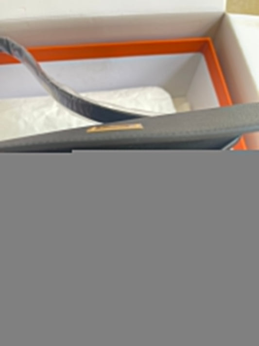 H KELLY SELLIER EN DESORDRE EPSOM GOLD-TONED HARDWARE BLACK 25CM