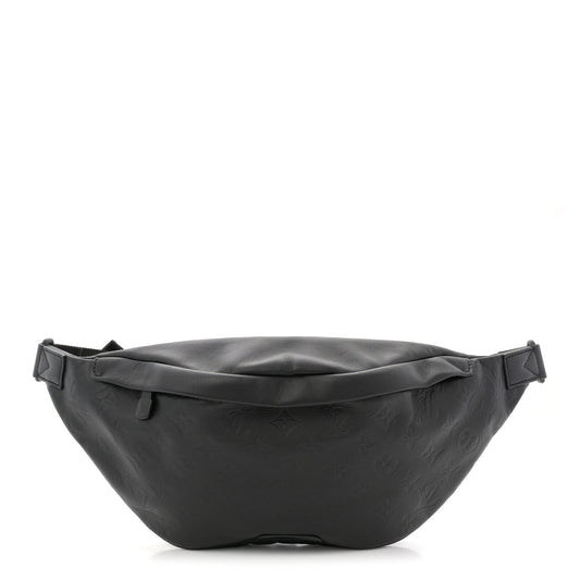 Calfskin Monogram Shadow Discovery Bumbag Black