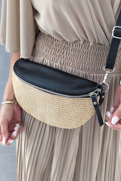 Mono de pierna ancha plisado con cintura fruncida Delightful Day