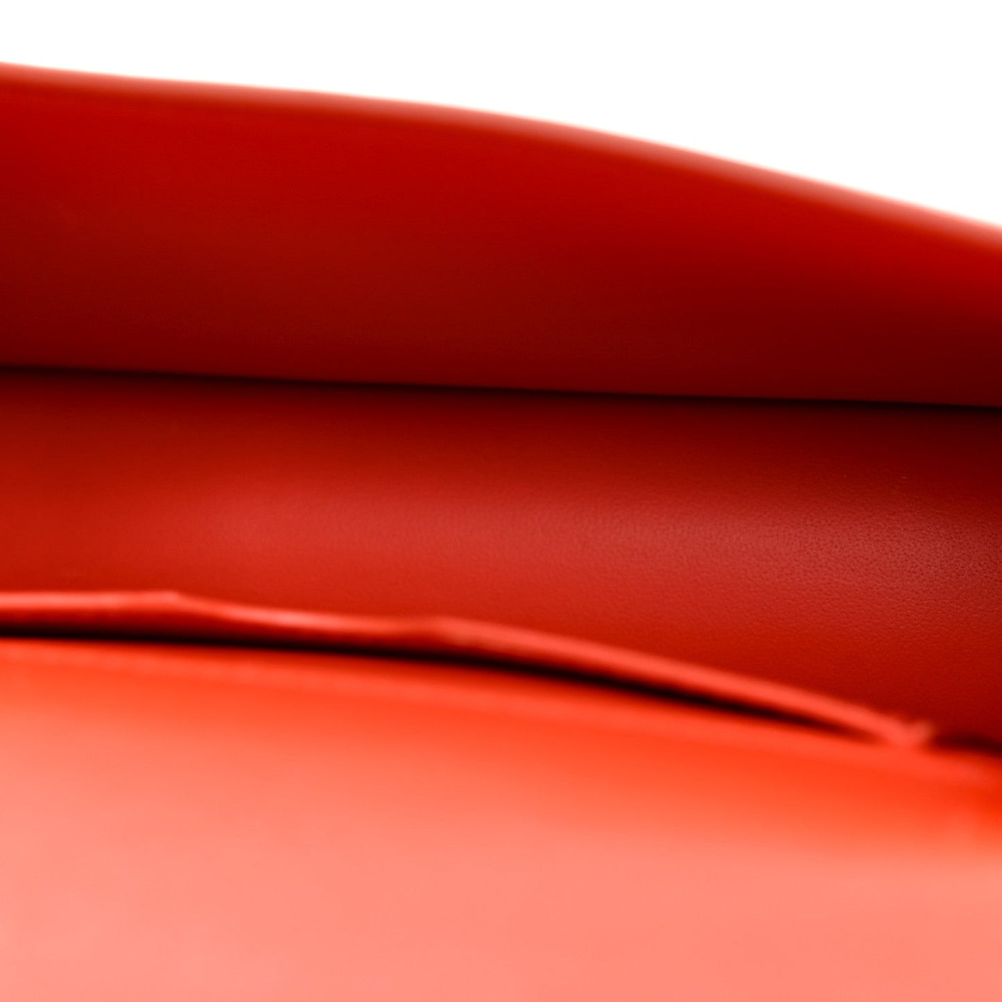 Smooth Calfskin Micro 30 Montaigne Flap Bag Orange