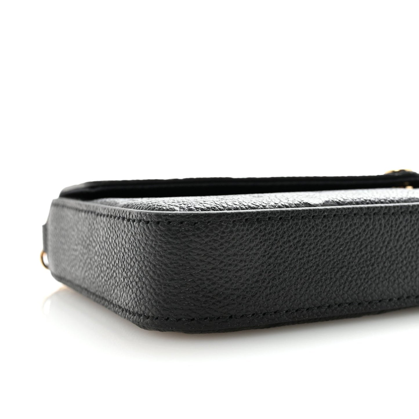 Empreinte Pochette Felicie Chain Wallet Black