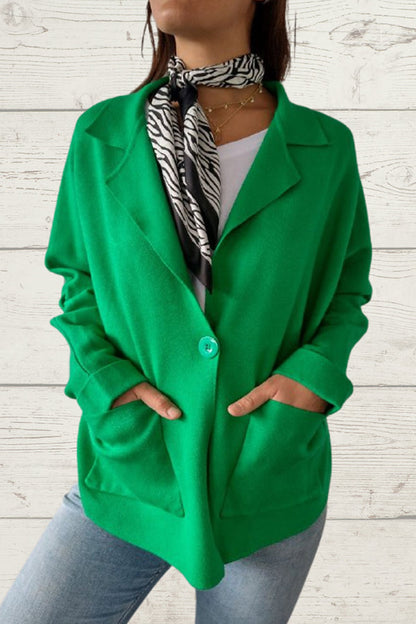 Woven Blazer Jacket