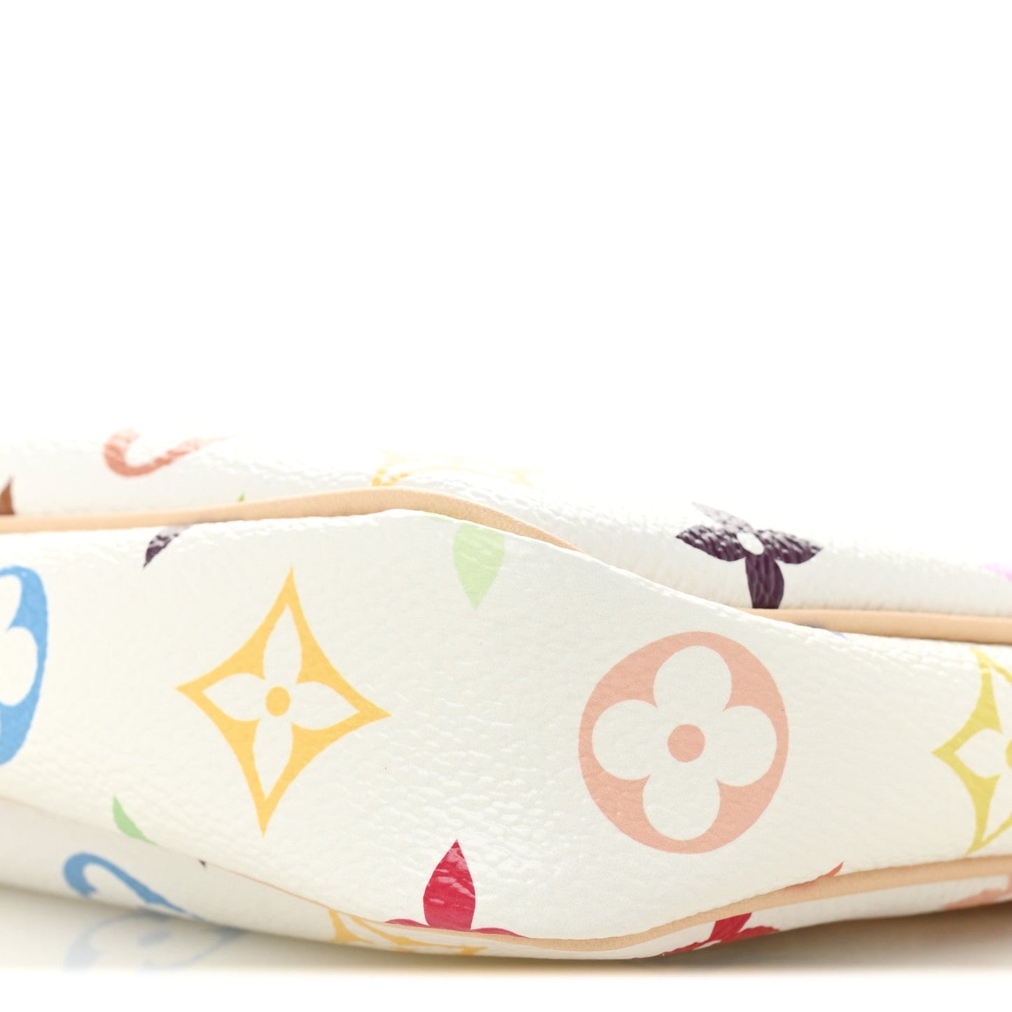 LV X TM Monogram Multicolor Pochette Accessories White