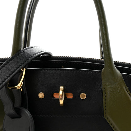 Calfskin City Steamer EW Kaki Blue Black