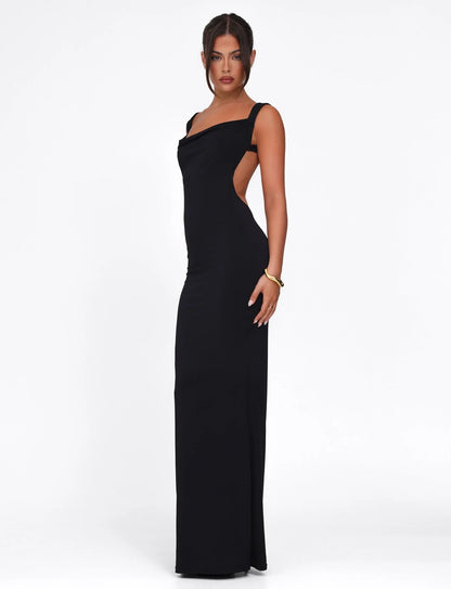 MORANA DRESS - BLACK