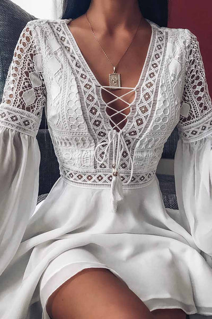 Minivestido de encaje (2 colores)