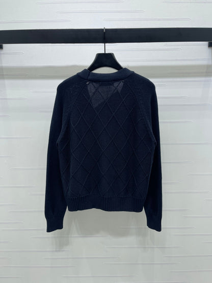Miu Miu 25 Knitted Cardigan Wool Mix Cashmere 296259
