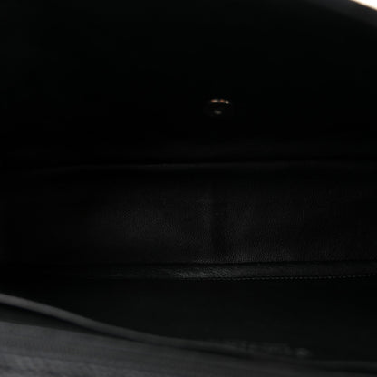 Caviar Quilted Jumbo Single Flap Black