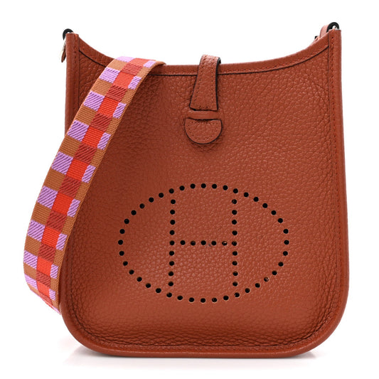 Taurillon Clemence Maxi Quadrille Evelyne TPM Cuivre Capucine Parme Rouge Duchess