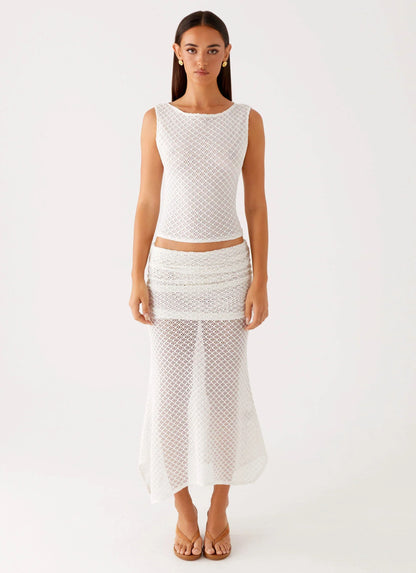 Genesis Top - White