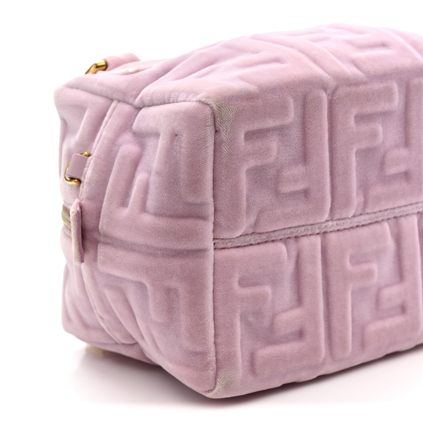 Velvet FF Embossed Mini Boston Box Rose Confetto