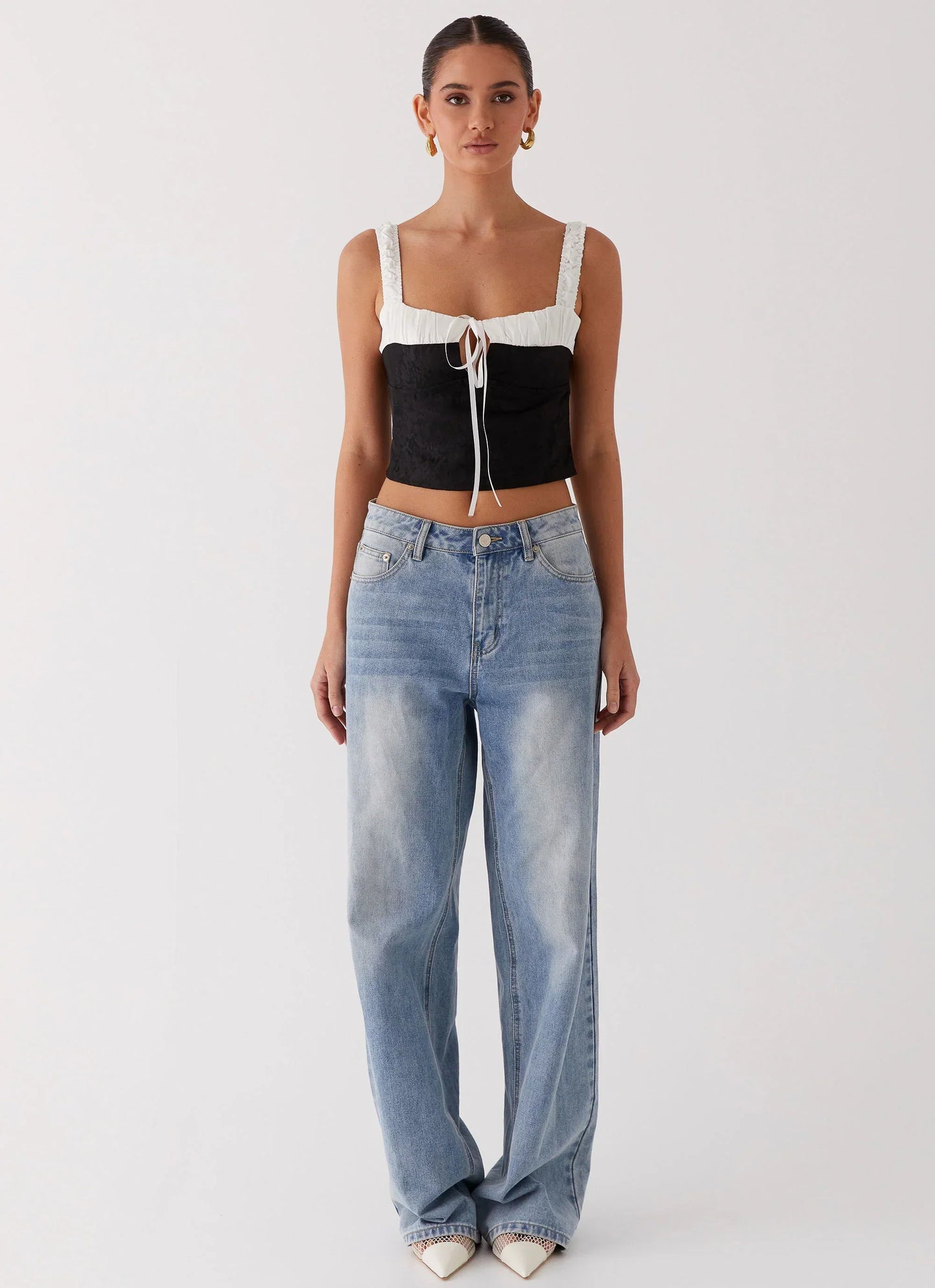 Ryder Bustier Top - Black