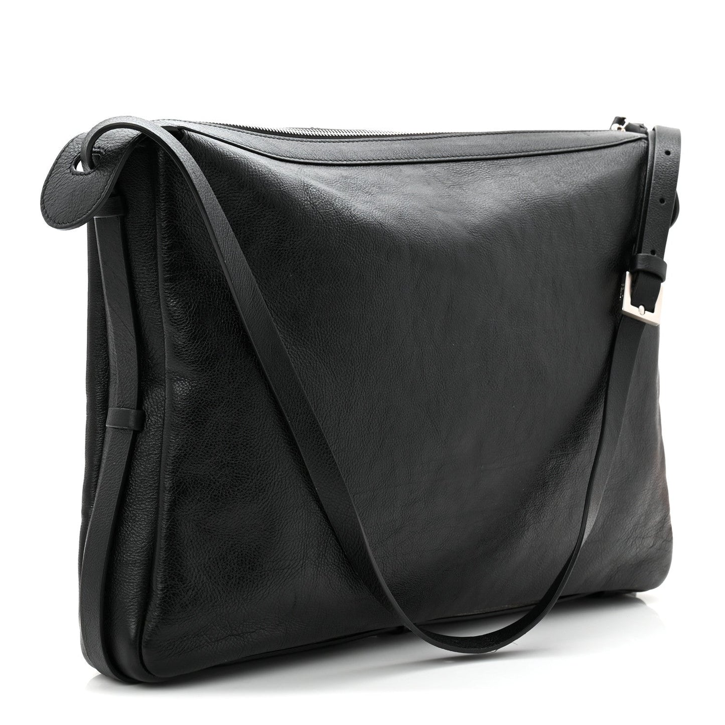 Vitello Large Simply Fendi Shoulder Bag Black