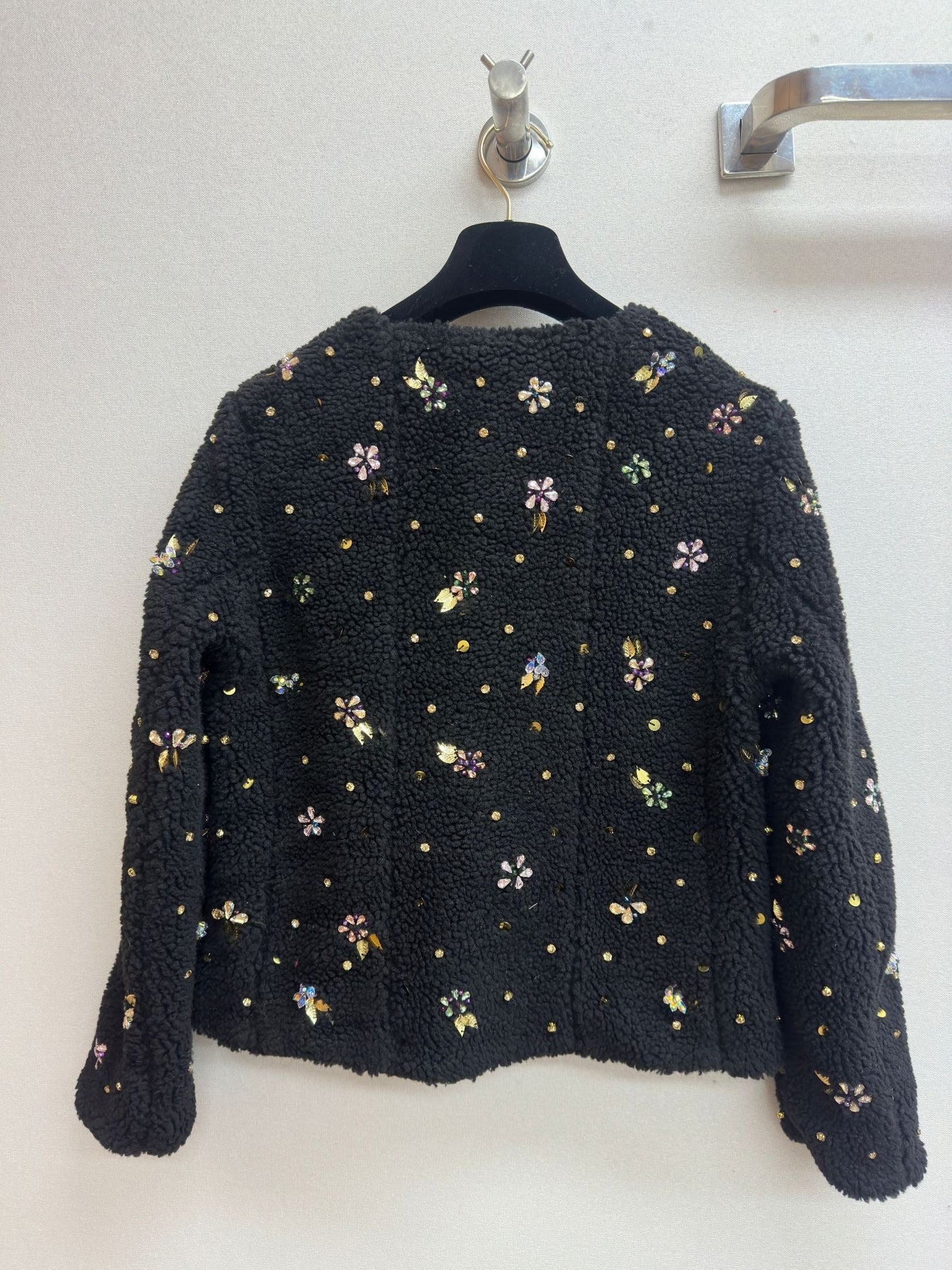 CC 25 Tweed Jacket Butterfly Black Laine Wool Polyester 251958
