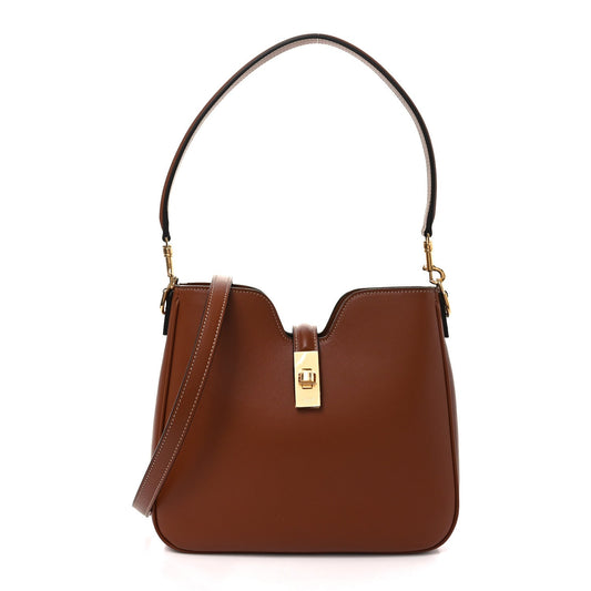 Smooth Calfskin Small Camille 16 Soft Bag Tan