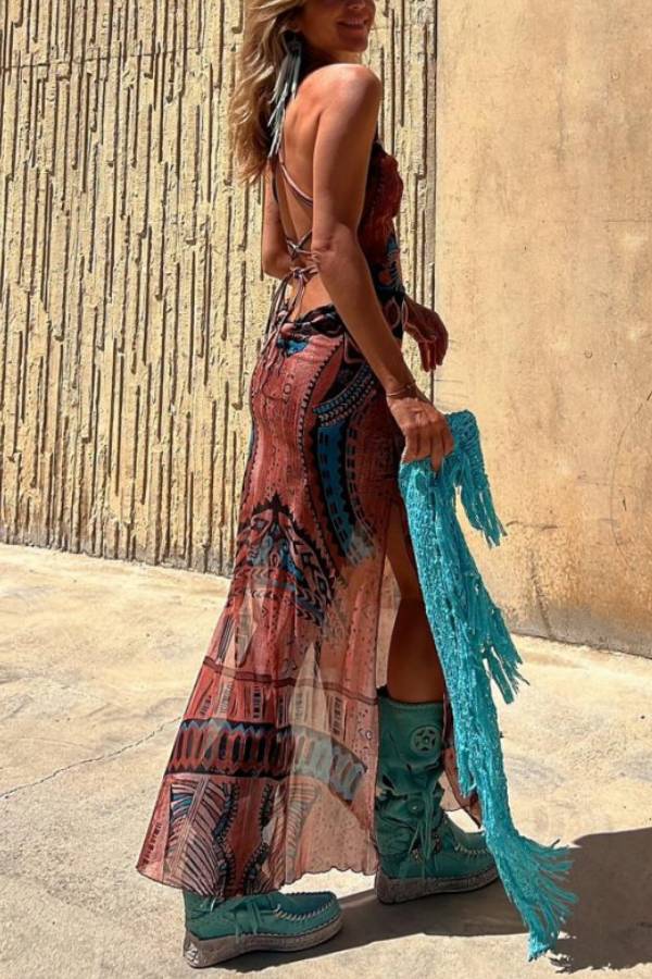 Vestido largo Sunset Sienna