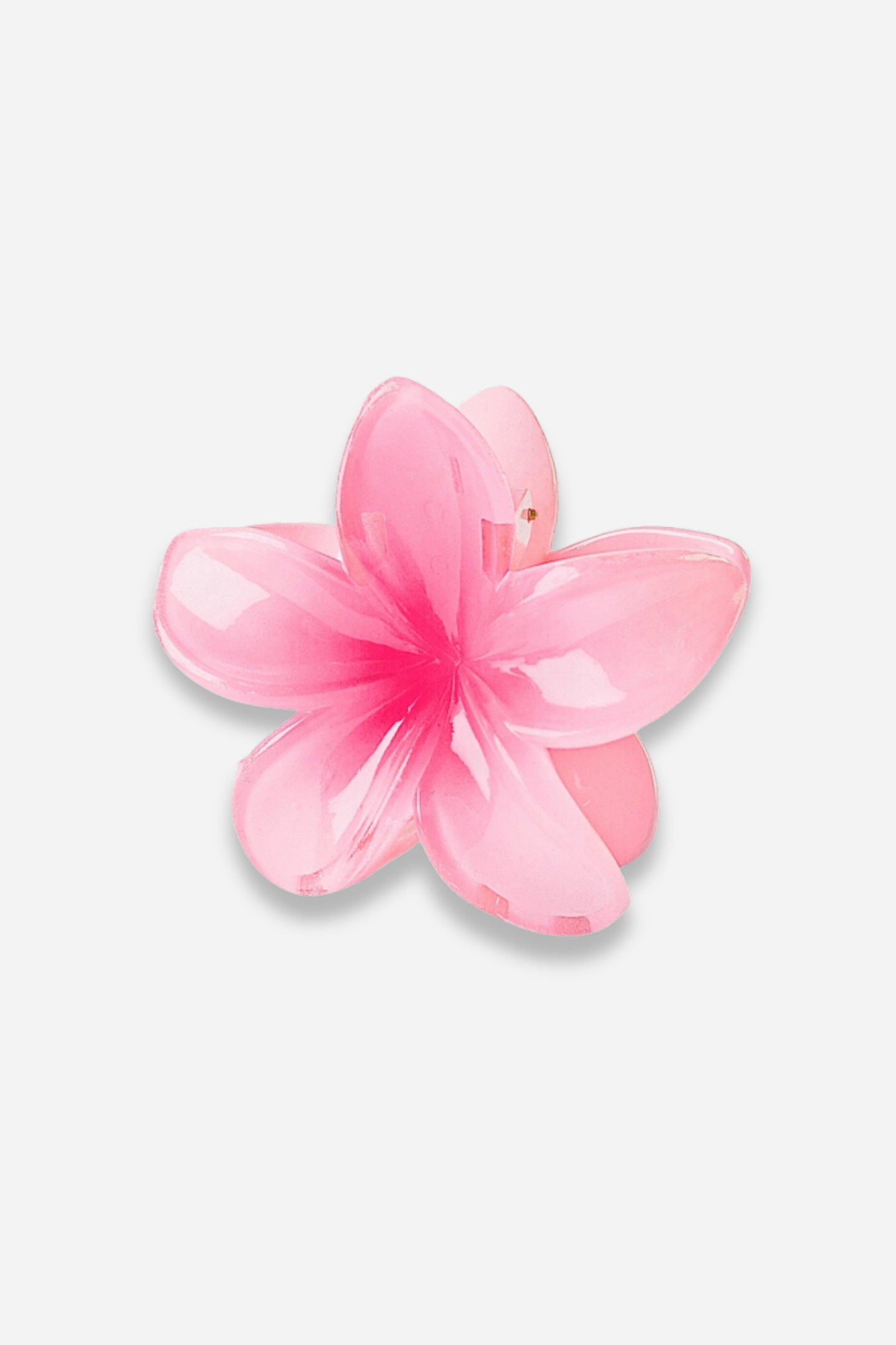 Pinza para el pelo con flor de frangipani 