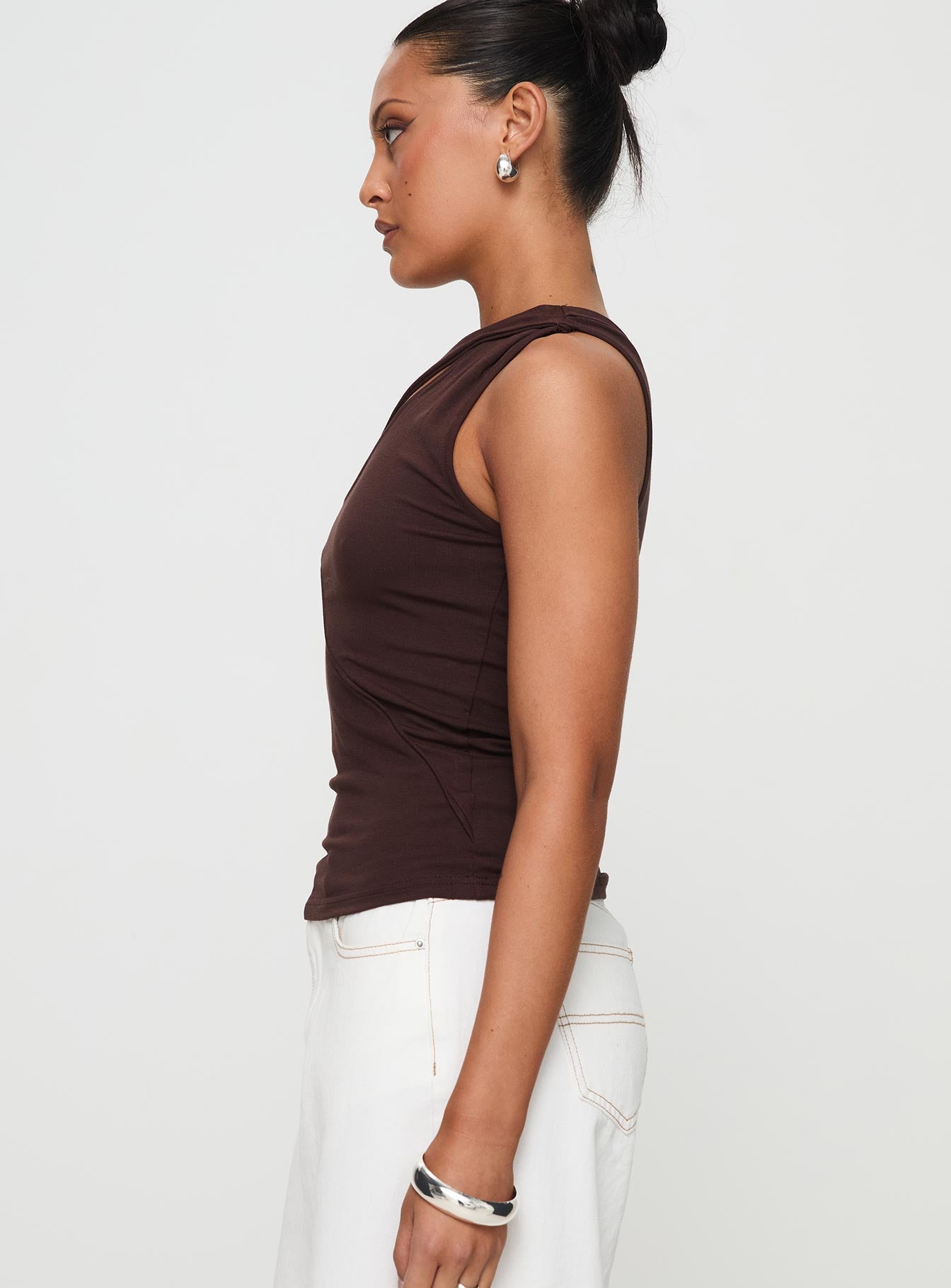 Valoria Top Brown