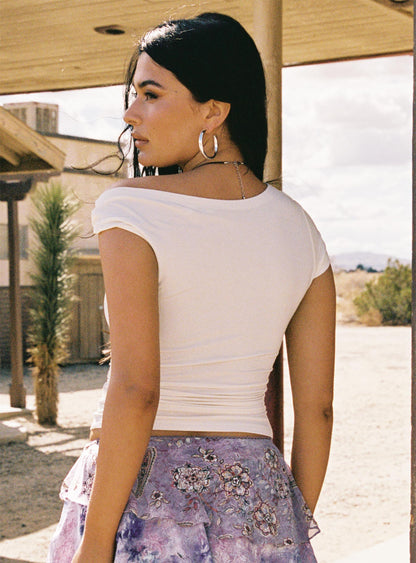 Fabre Top White