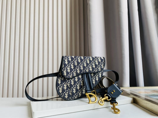 Dior Saddle Belt Bag Oblique