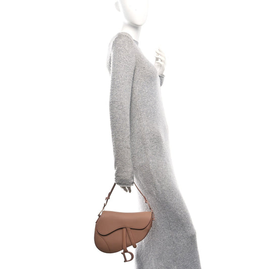 Ultra Matte Calfskin Saddle Bag Fard