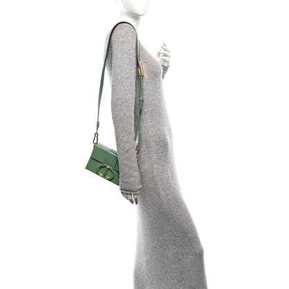 Box Calfskin 30 Montaigne Box Bag Mint Green