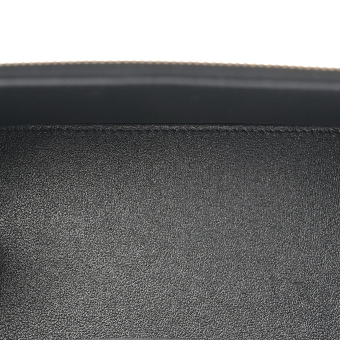 Lambskin Quilted Pick Me Up Vanity Case Black