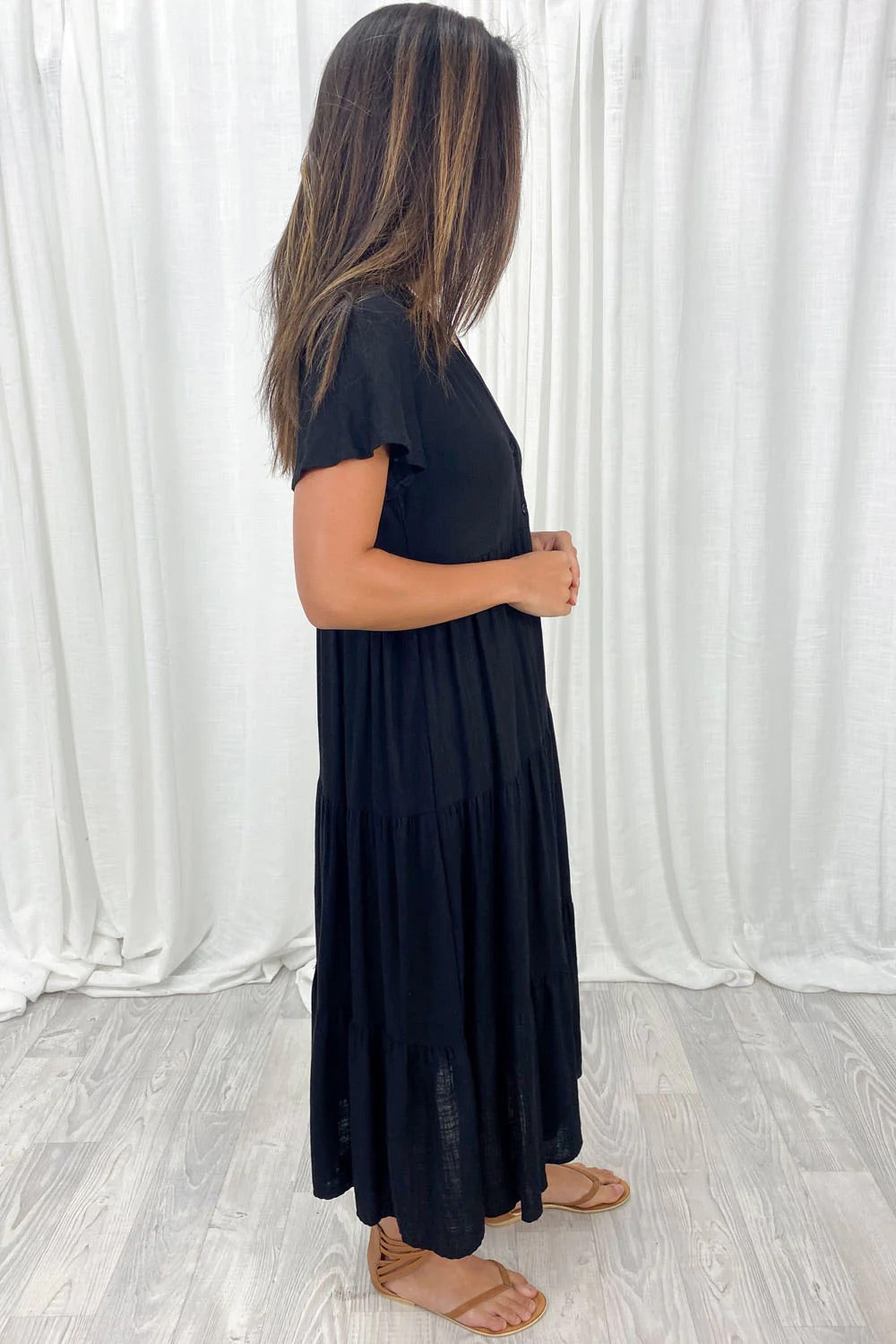 Vestido Tala de simplicidad sofisticada 