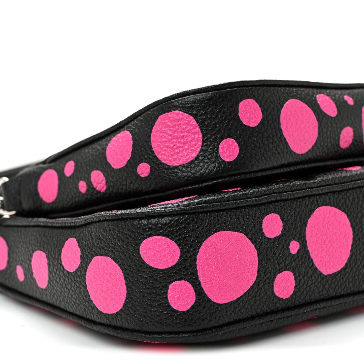 LV X YK Empreinte Multi Pochette Accessories Black Fuchsia