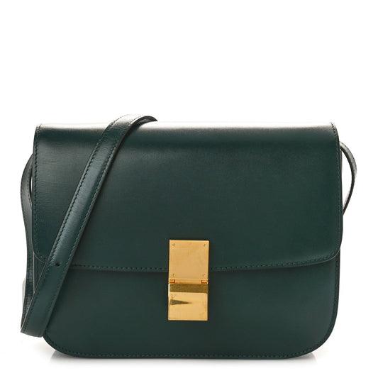 Box Calfskin Classic Box Medium Flap Bag Amazone