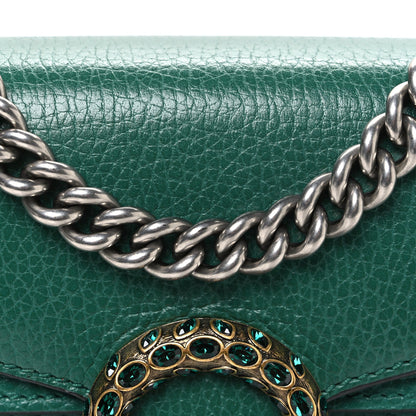Calfskin Mini Dionysus Shoulder Bag Emerald