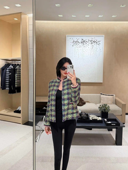 CHANEL 25S SHORT TWEED JACKET 499