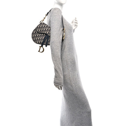 Oblique Saddle Bag Blue