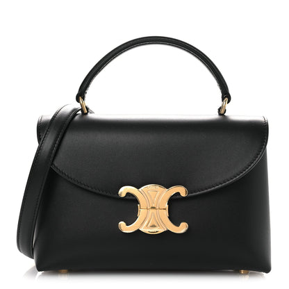 Smooth Satinated Calfskin Teen Nino Black
