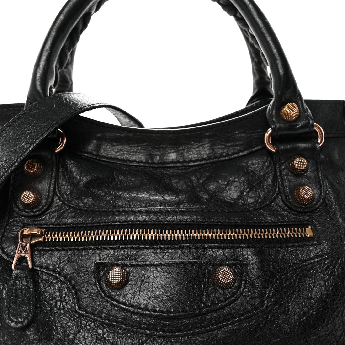 Agneau Giant 12 Gold Hardware City Black
