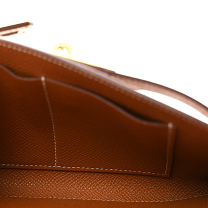 Epsom Kelly Wallet To Go Gold