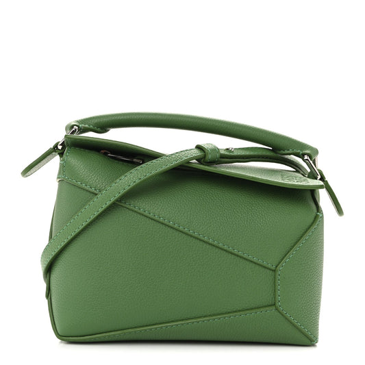 Calfskin Mini Puzzle Edge Bag Tropical