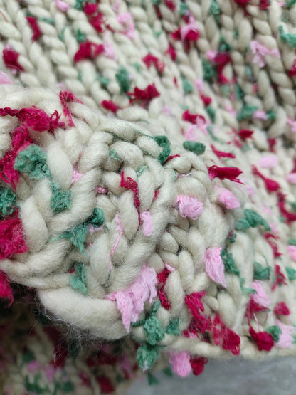 Chanel 2025 Hand-crocheted Cardigan Vest Multicolor Cashmere 327001