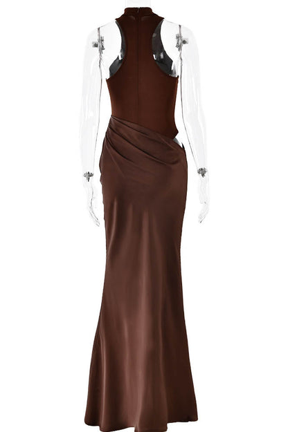 Panelled Cutout Bodycon Dress
