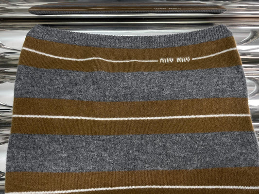 MIUMIU KNIT TUBE TOP STYLE 780