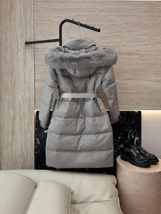 PRADA 25S LONG PUFFER JACKET 518