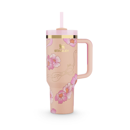 The Barbie™ x Stanley ’80s Peaches ’N Cream Quencher | 40 OZ