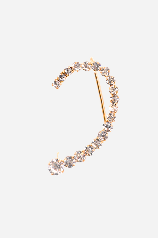 Pendiente individual de diamante Diana Contour 