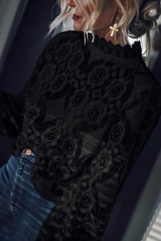 Solid Lace Tops (2 Colors)