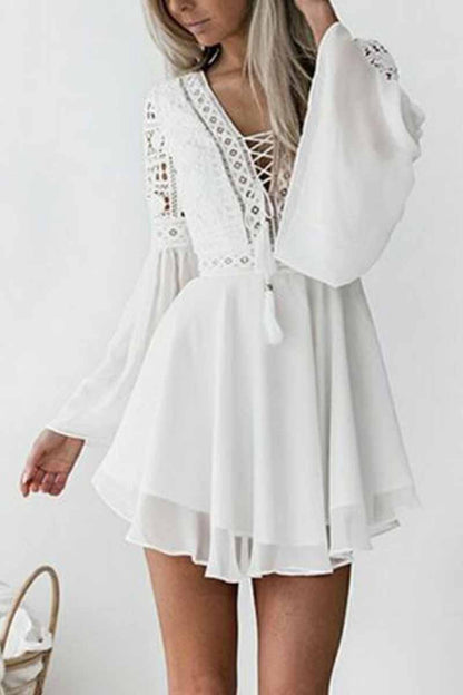 Minivestido de encaje (2 colores)
