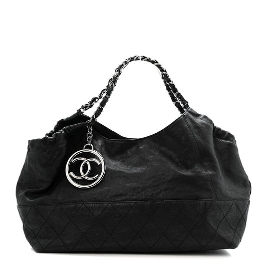 Calfskin Baby Coco Cabas Black