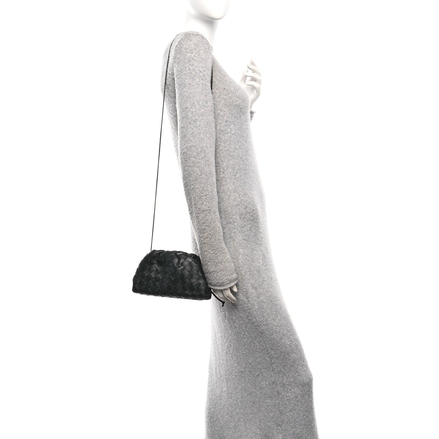 Nappa Intrecciato The Mini Pouch Black