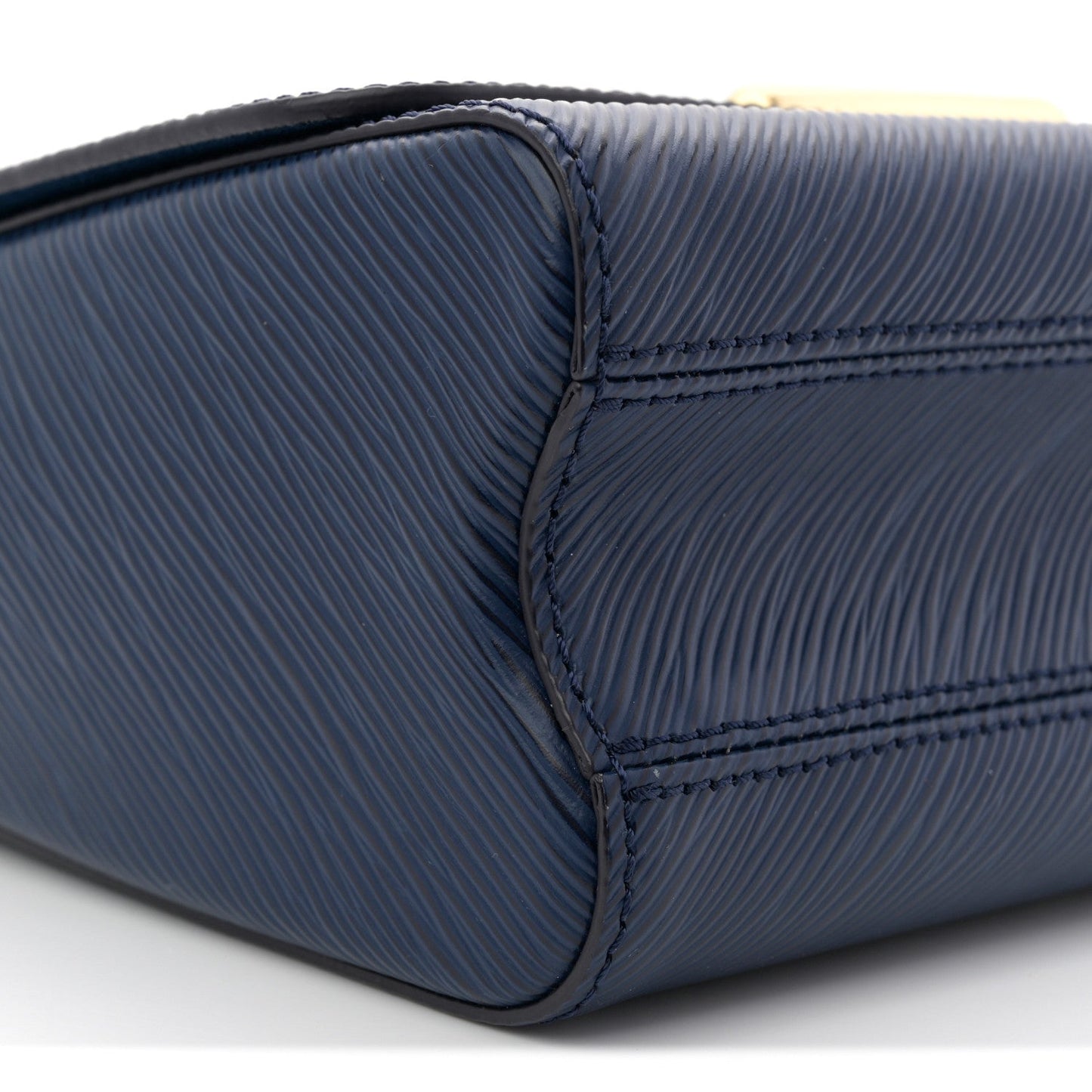 Epi Twist Shoulder Bag MM Indigo