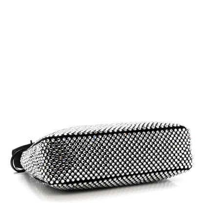 Satin Crystal Mini Re-Edition 2000 Bag Cristal